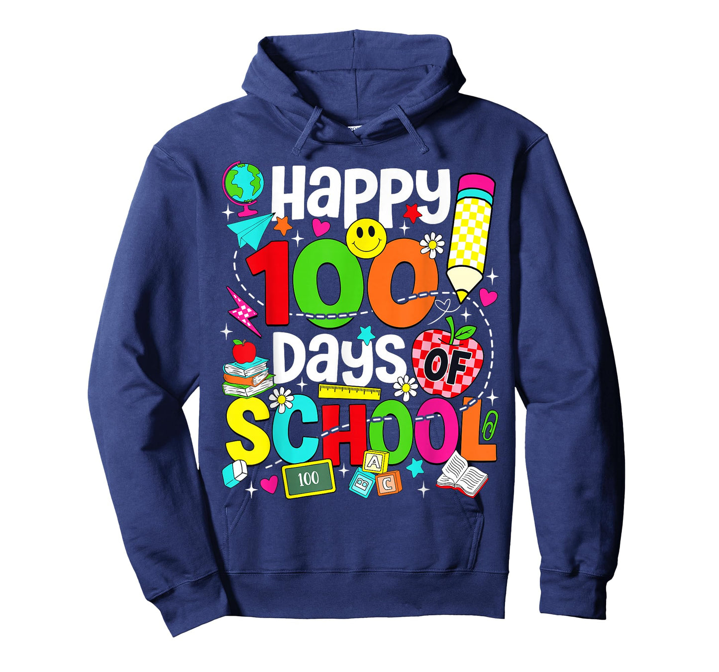 Happy 100 Days of School Teacher Student 100th Day of School T-Shirt