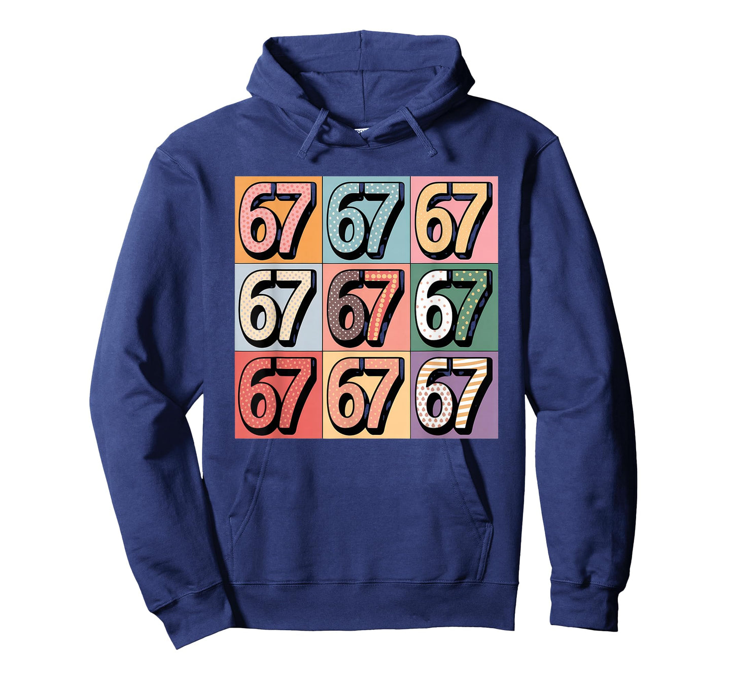 67 Tshirt Ice Cream Drip Meme Funny Six Seven Gen Alpha T-Shirt