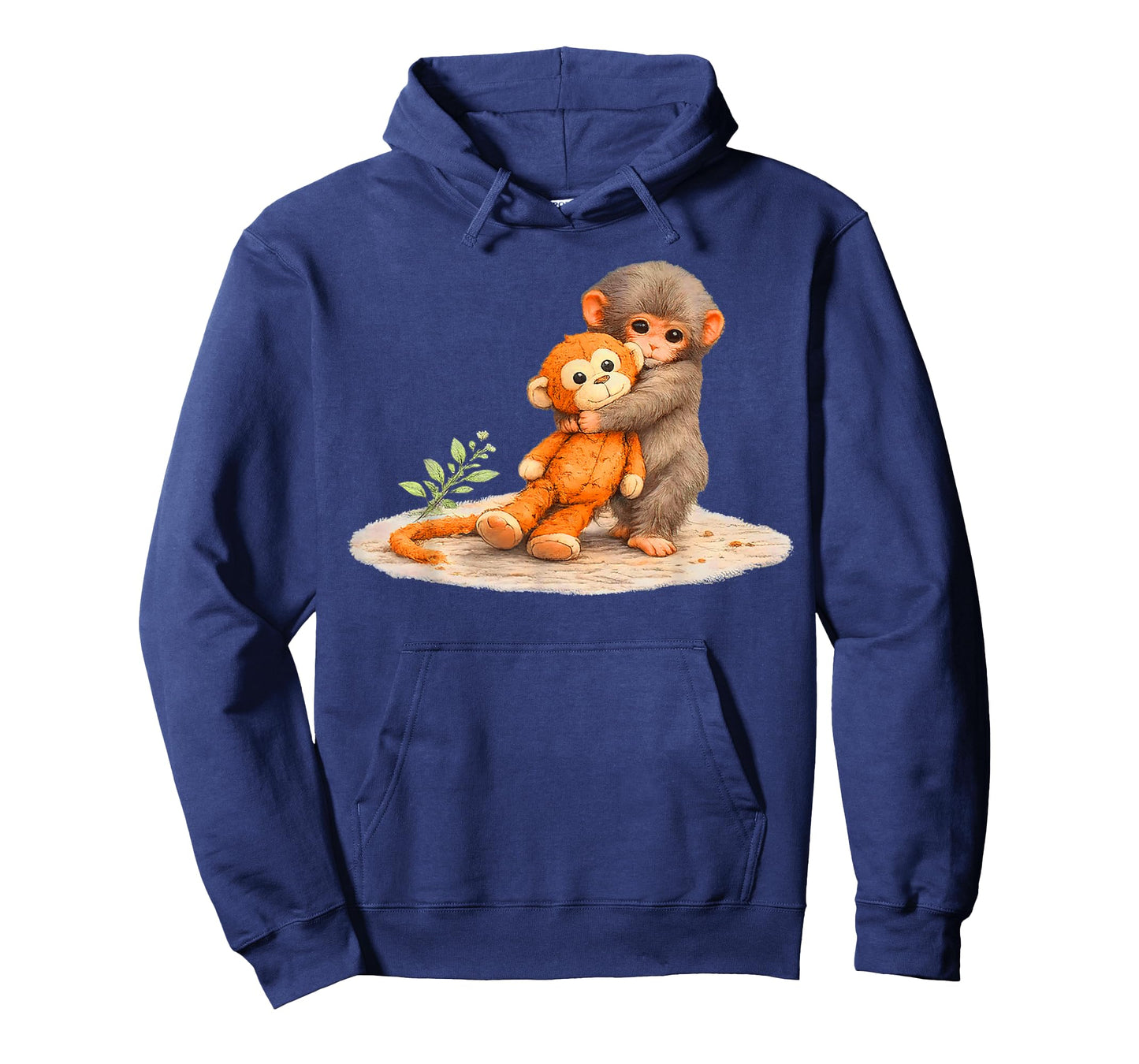 Monkey Punch, Baby Monkey Holding Plush Toy T-Shirt