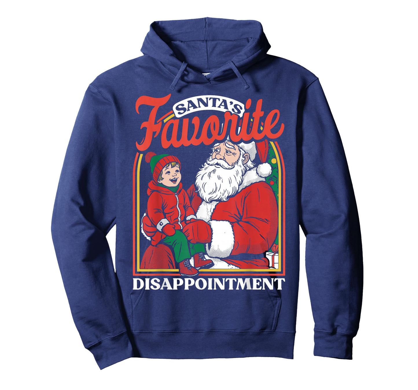 Santas Favorite Disappointment Funny Sarcastic Christmas T-Shirt