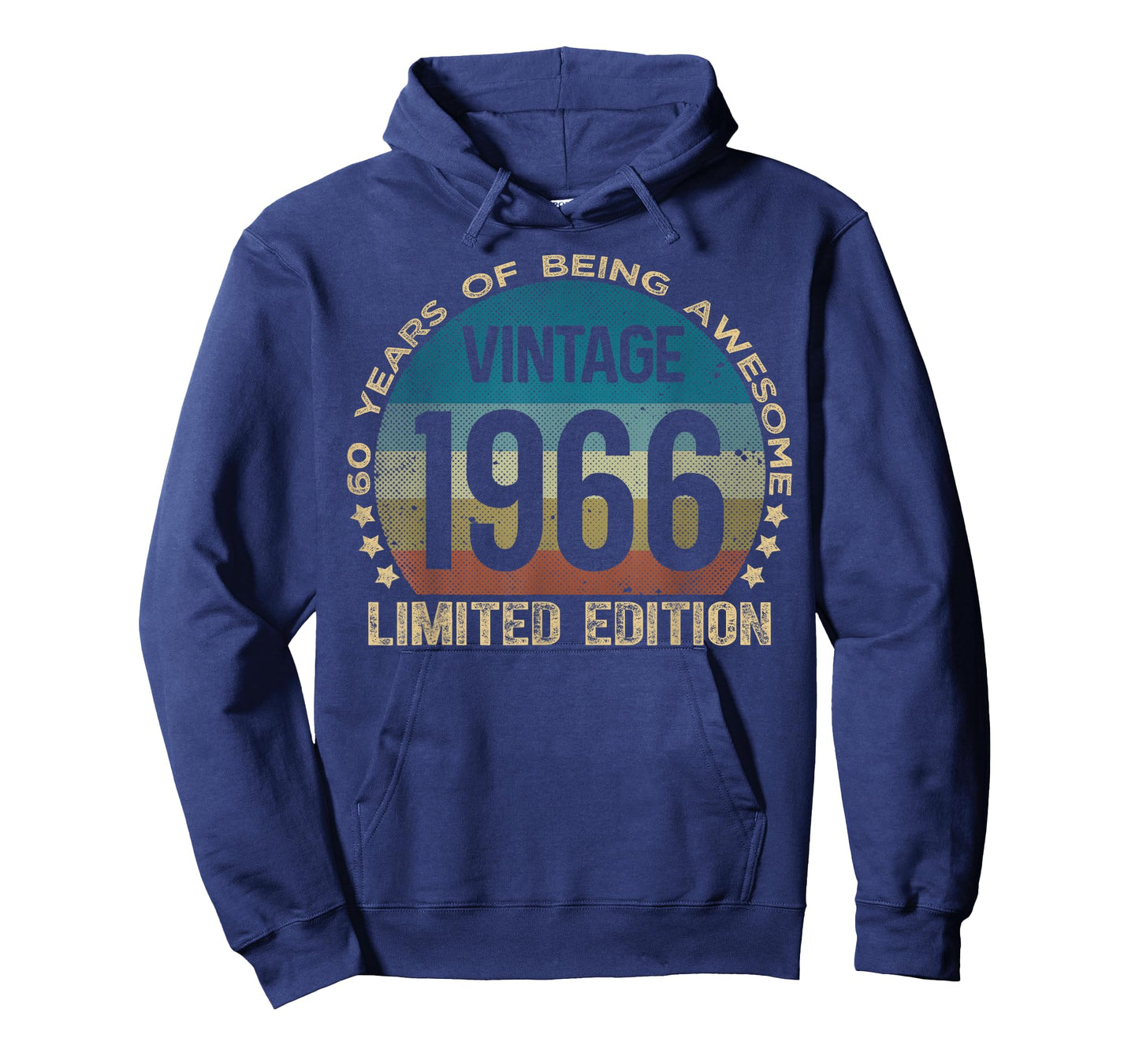 60 Year Old Gifts Vintage 1966 Limited Edition 60th Birthday T-Shirt