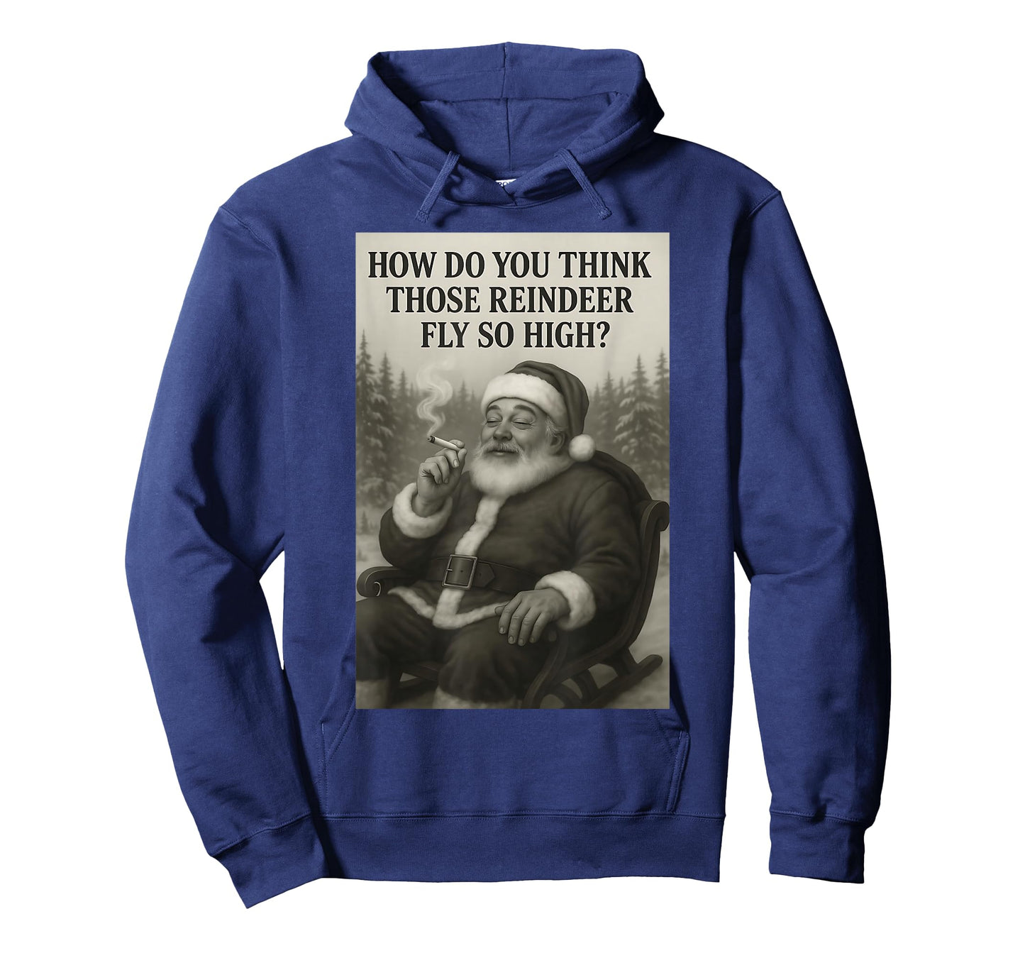 Cool Santa Claus Smoking Weed Marijuana 420 Christmas Quote T-Shirt