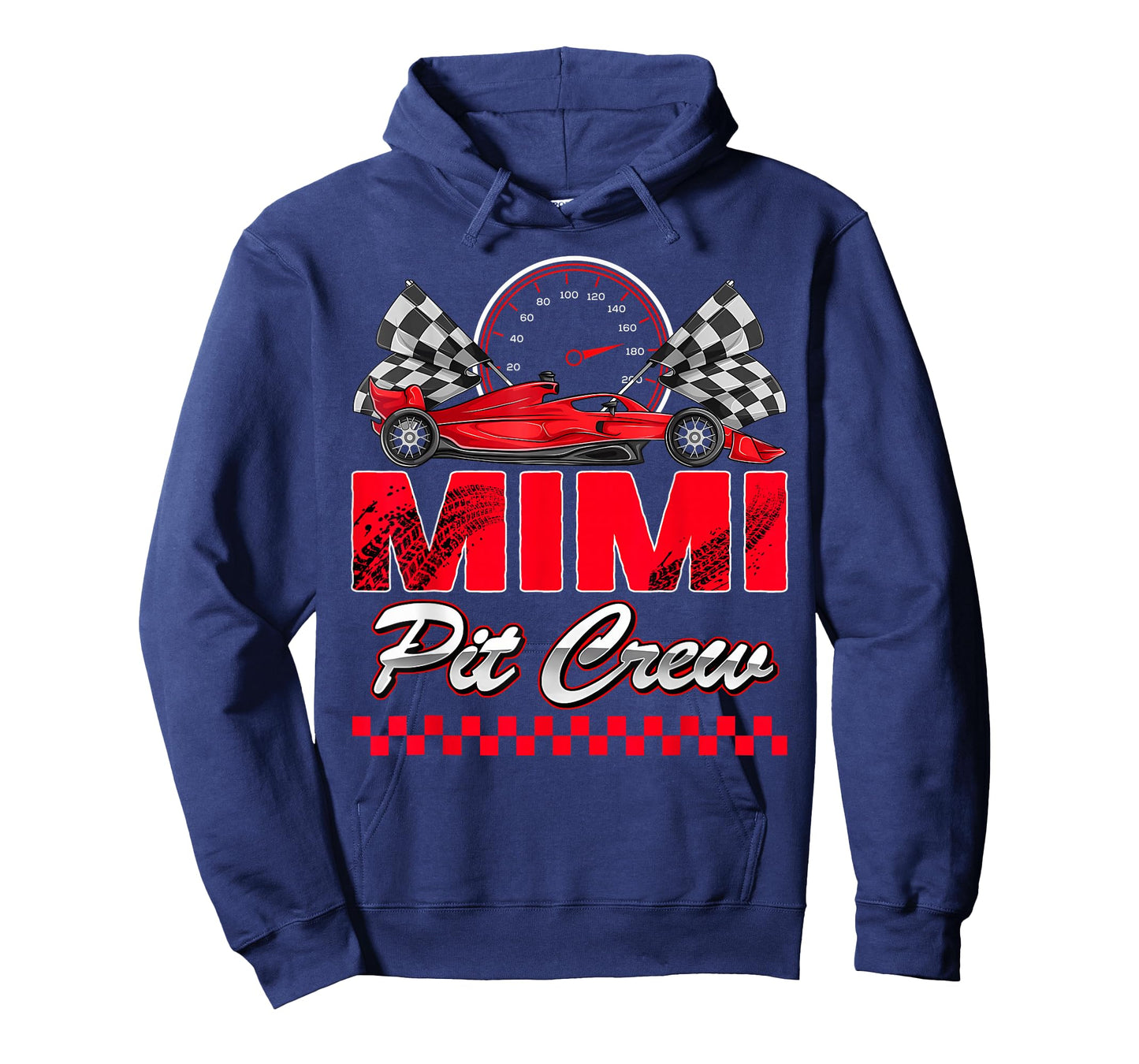 Mimi Pit Crew Racing Family Race Car Birthday Boy T-Shirt