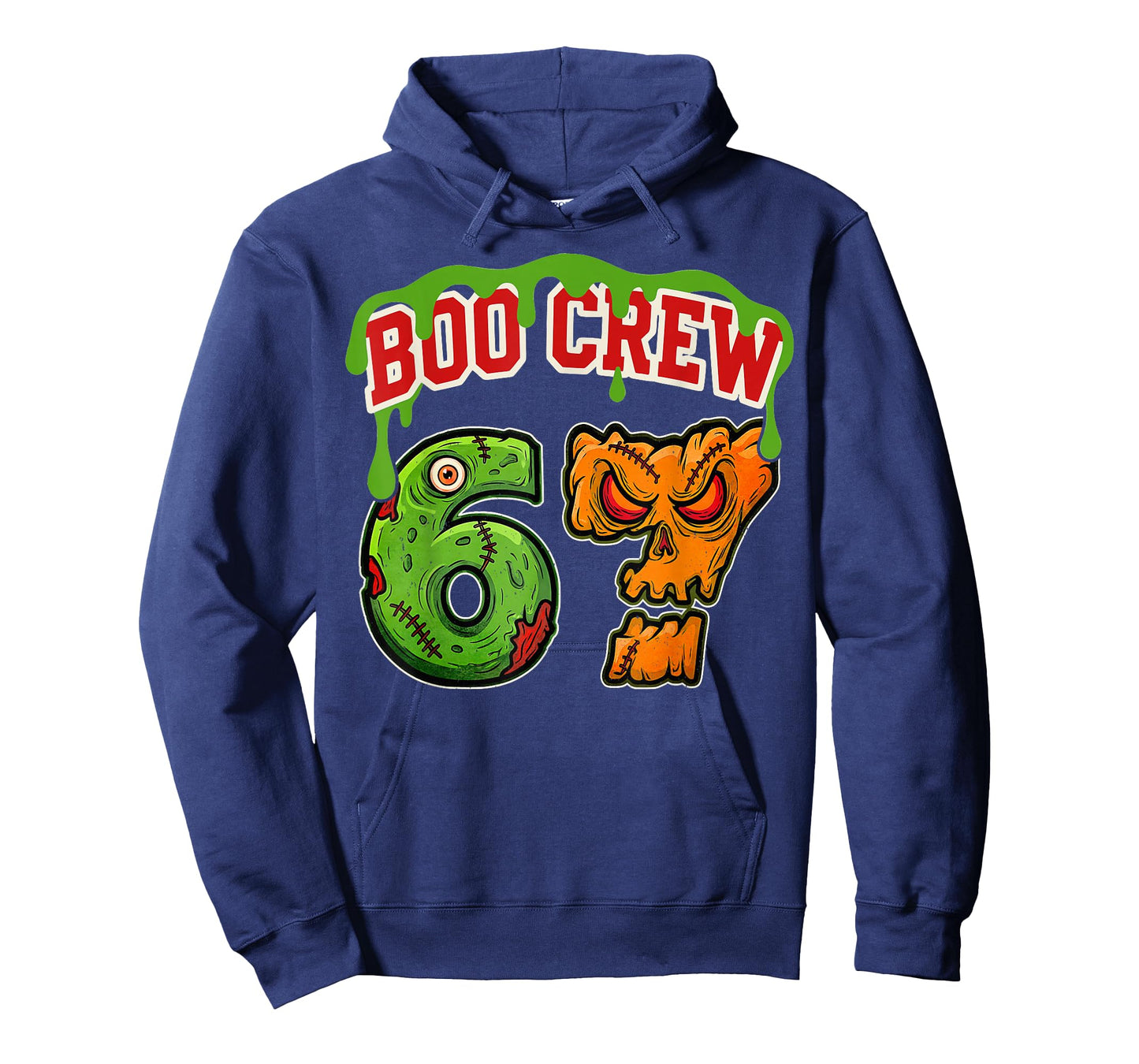 67 Halloween Boo Crew Sports Jersey Brainrot Meme Six Seven T-Shirt