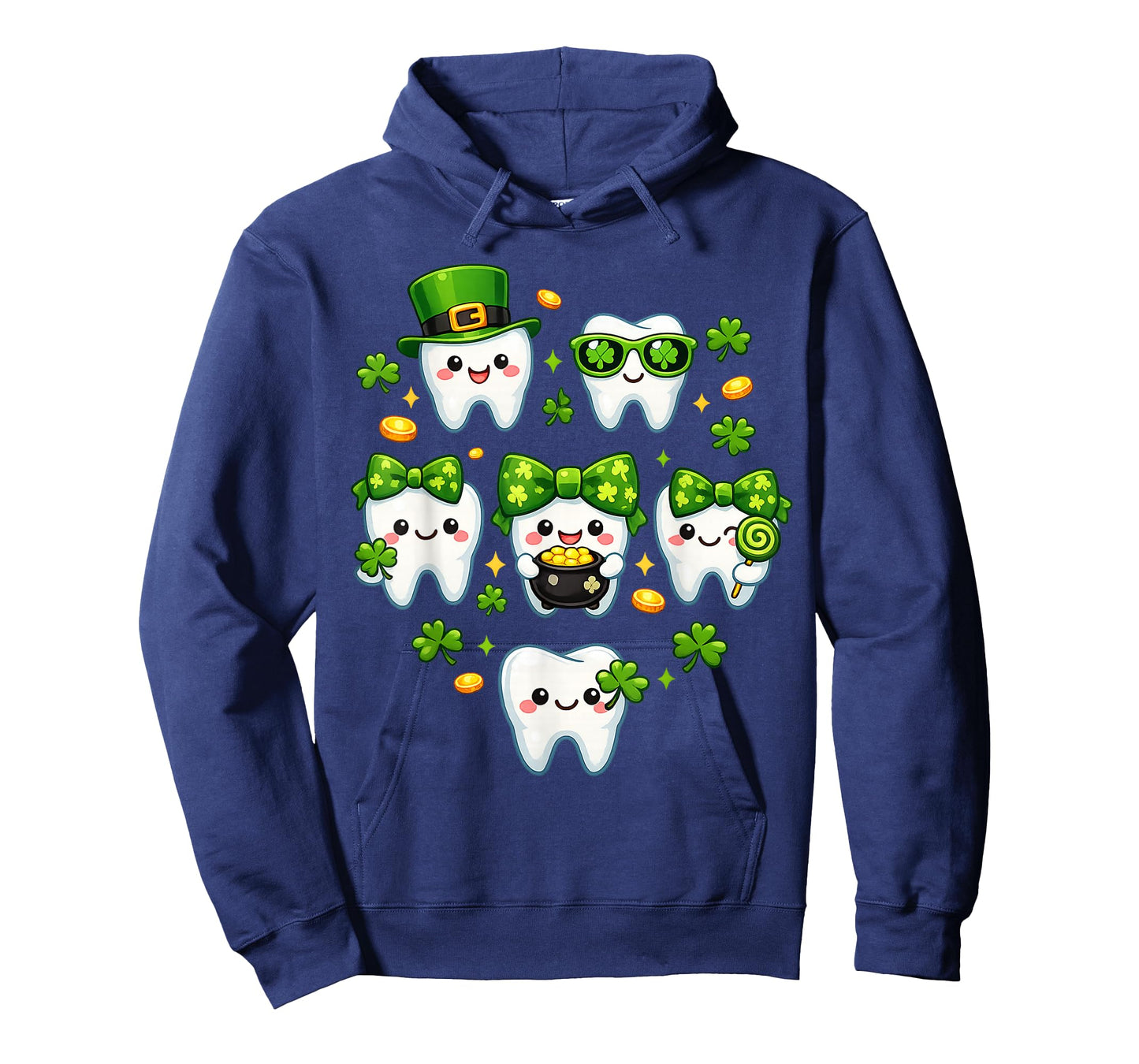 Funny St Patrick Tooth Cute Irish Dental Assistant T-Shirt