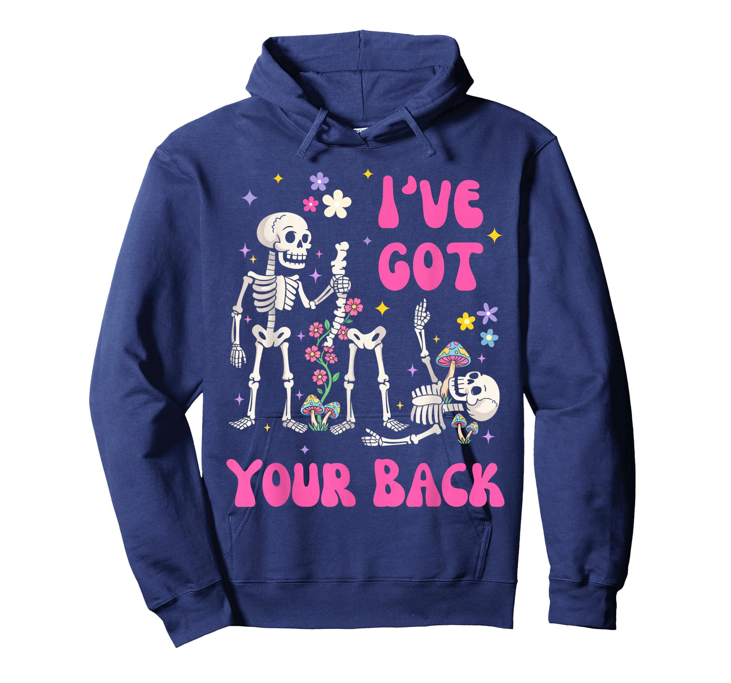 Halloween Skeletons I've Got Your Back Costume Kid Men Women T-Shirt