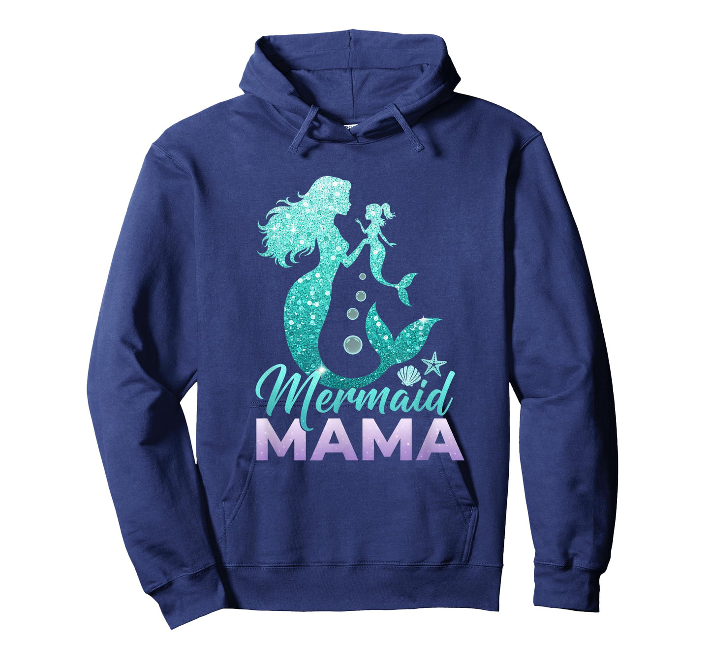 Mermaid Mermaid Mama Mermaid Mommy Birthday T-Shirt