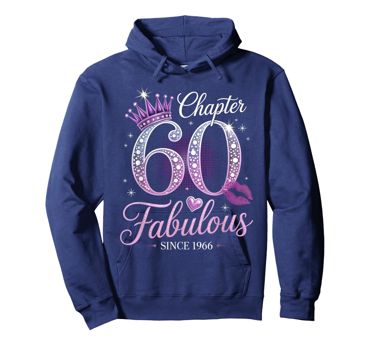 Chapter 60 Fabulous Since 1966 60th Birthday Queen T-Shirt