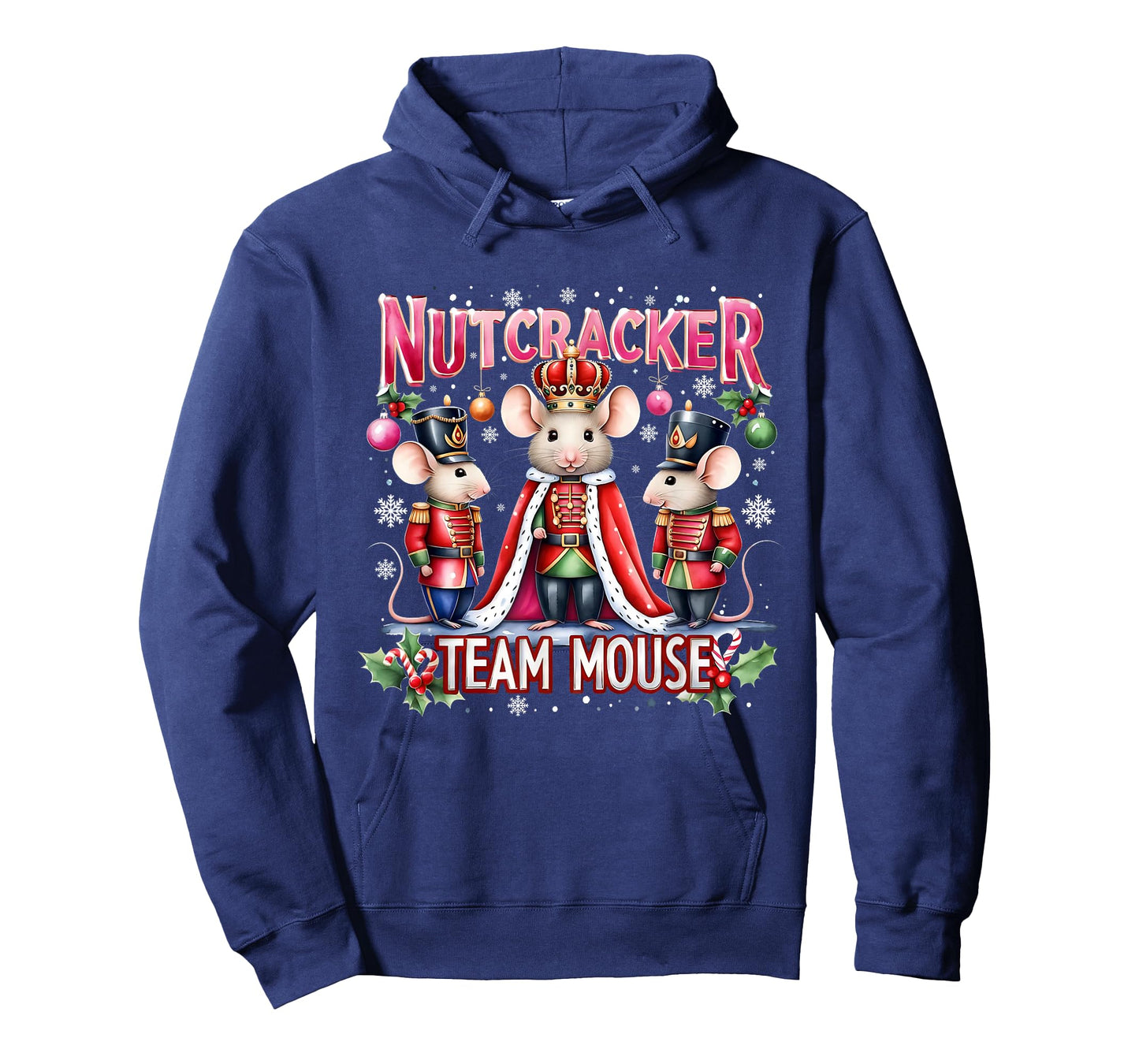 Nutcracker Team Mouse Cute Christmas Design T-Shirt