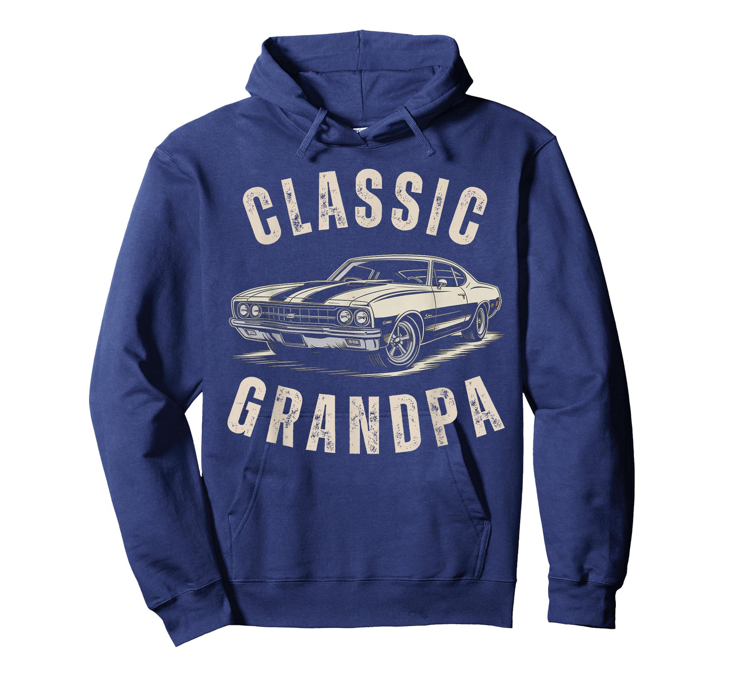 Classic Grandpa Muscle Vibe Outfit for Old car Enthusiasts T-Shirt