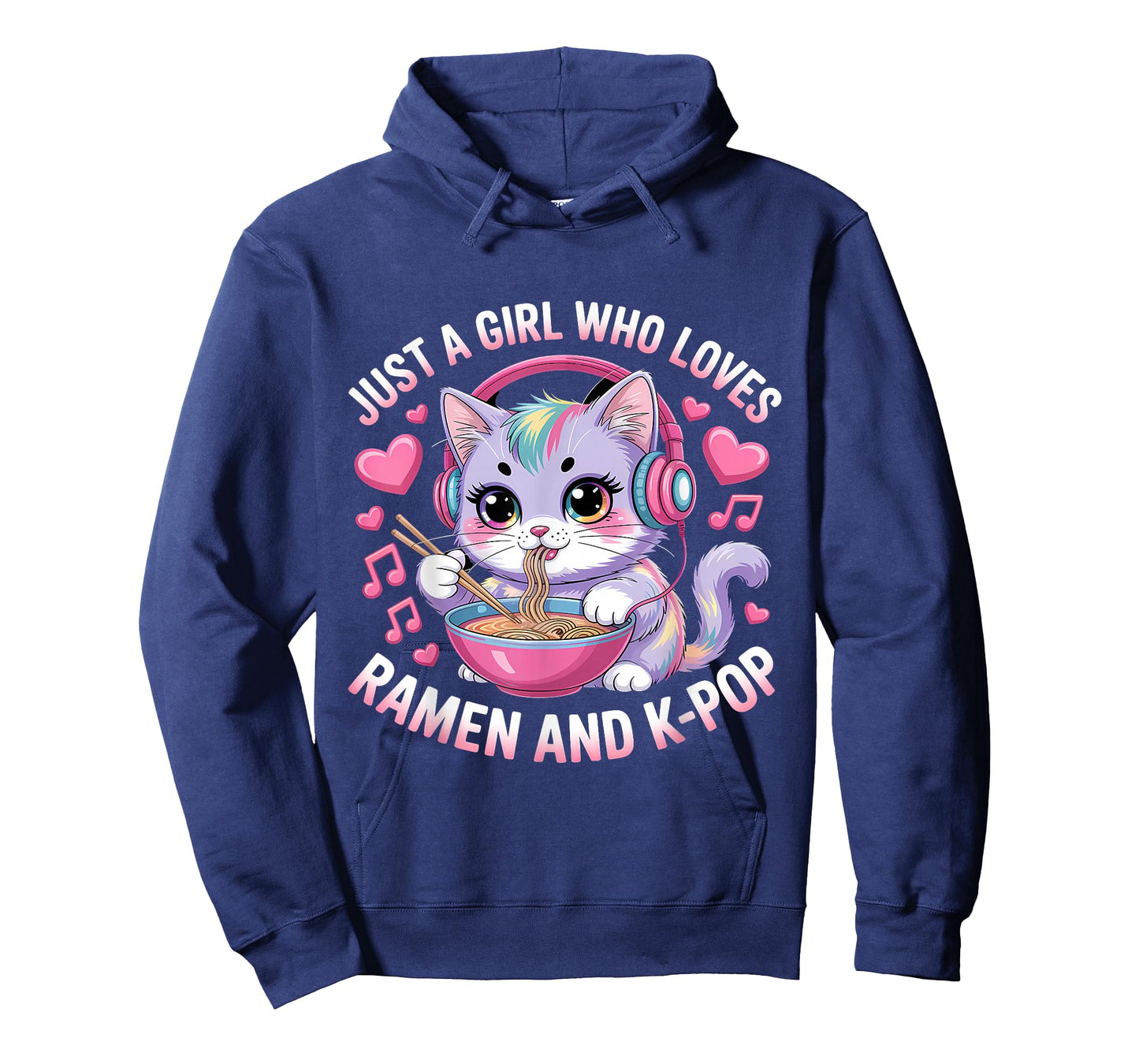 Just A Girl Who Loves Ramen and K-Pop Girl Kpop K Pop T-Shirt