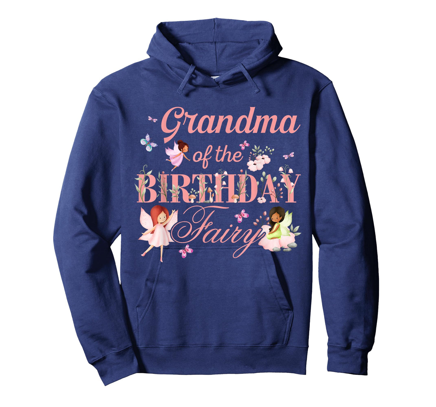 Grandma of The Birthday Fairy Little Girl Magical Family T-Shirt