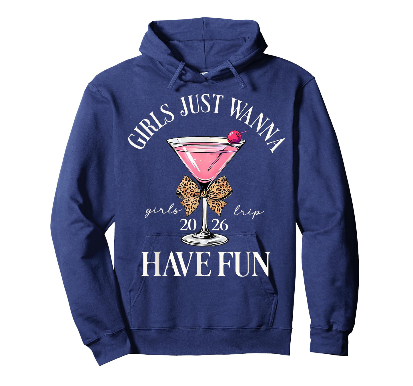 Girl's Trip 2026 Drinking Party Girls Just Wanna Have Fun T-Shirt