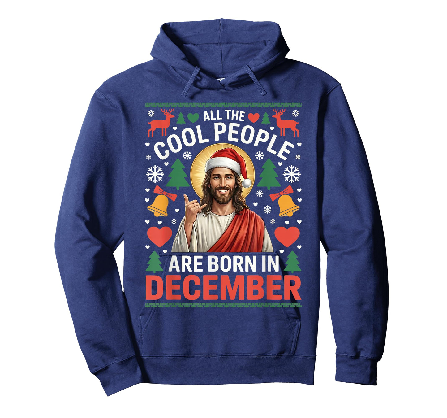 Cool People are Born in December Christian Christmas Bday T-Shirt