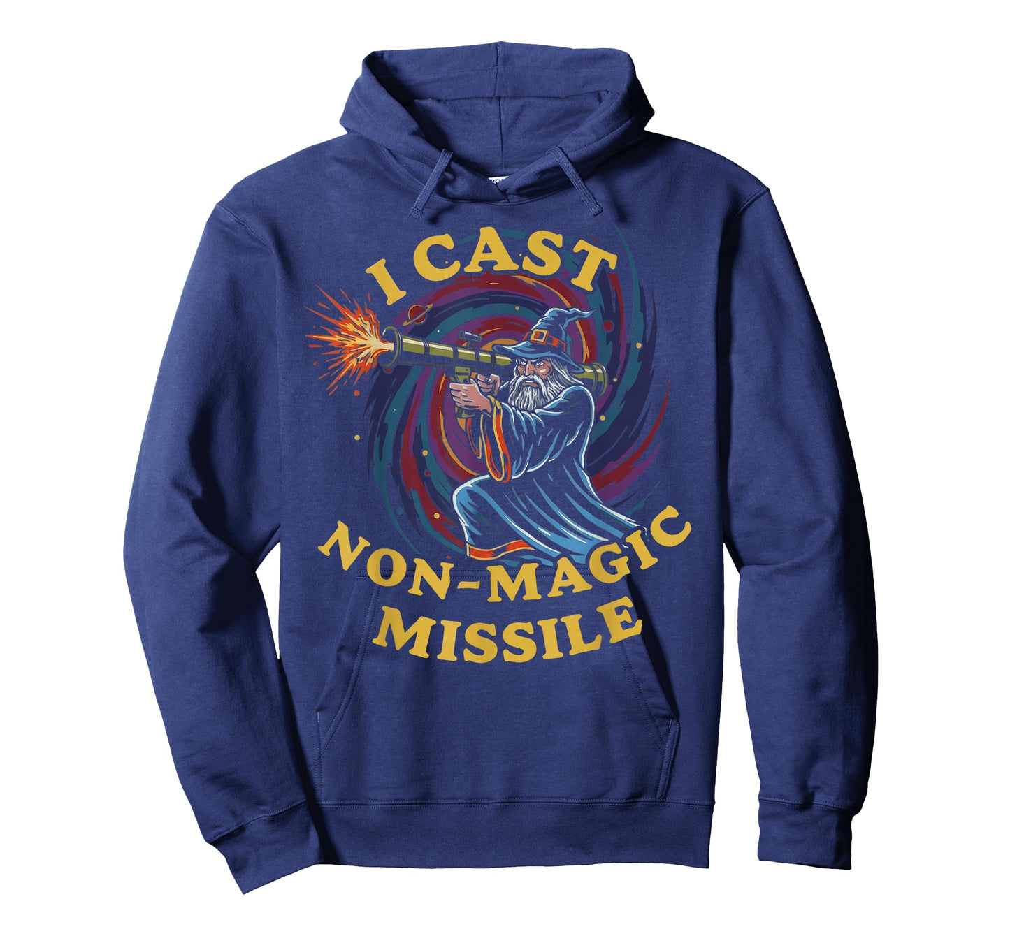 I Cast Non-Magic Missile Funny Wizard Parody Meme T-Shirt
