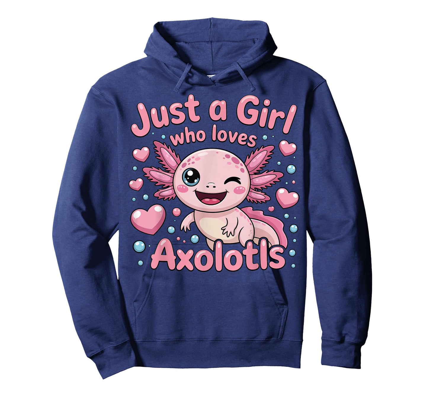 Axolotl Kawaii Just A Girl Who Loves Axolotls T-Shirt