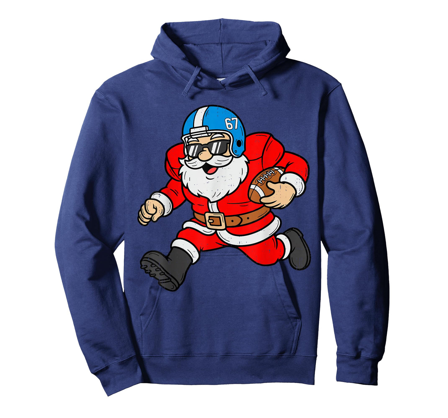 67 Football Santa Six Seven Meme Christmas Sport Men Boy Kid T-Shirt