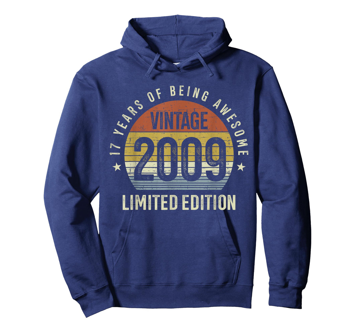 17th Birthday Vintage 2009 Limited Edition 17 Years Old T-Shirt