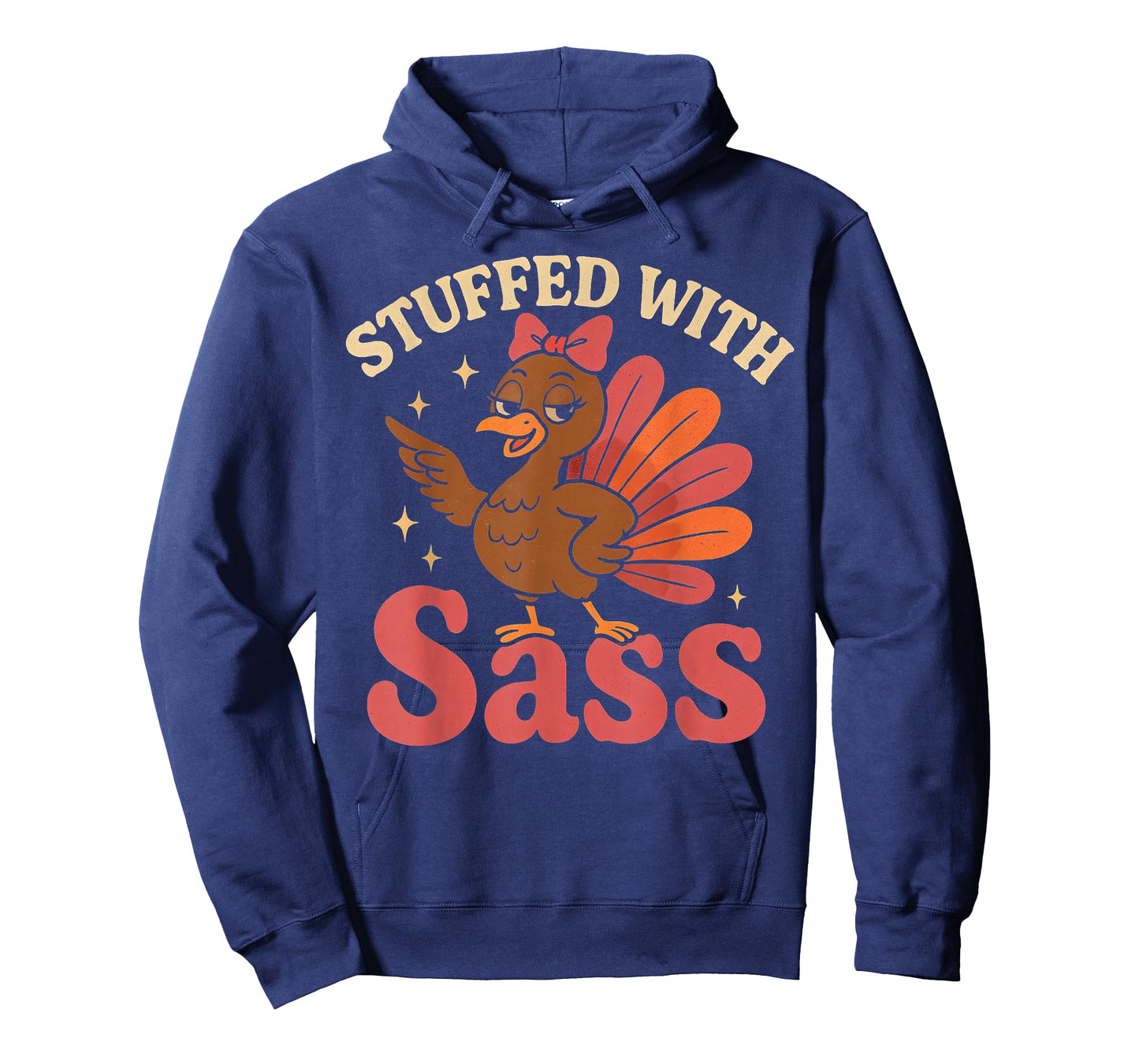 Stuffed with Sass Coquette Bow Turkey Thanksgiving Family T-Shirt