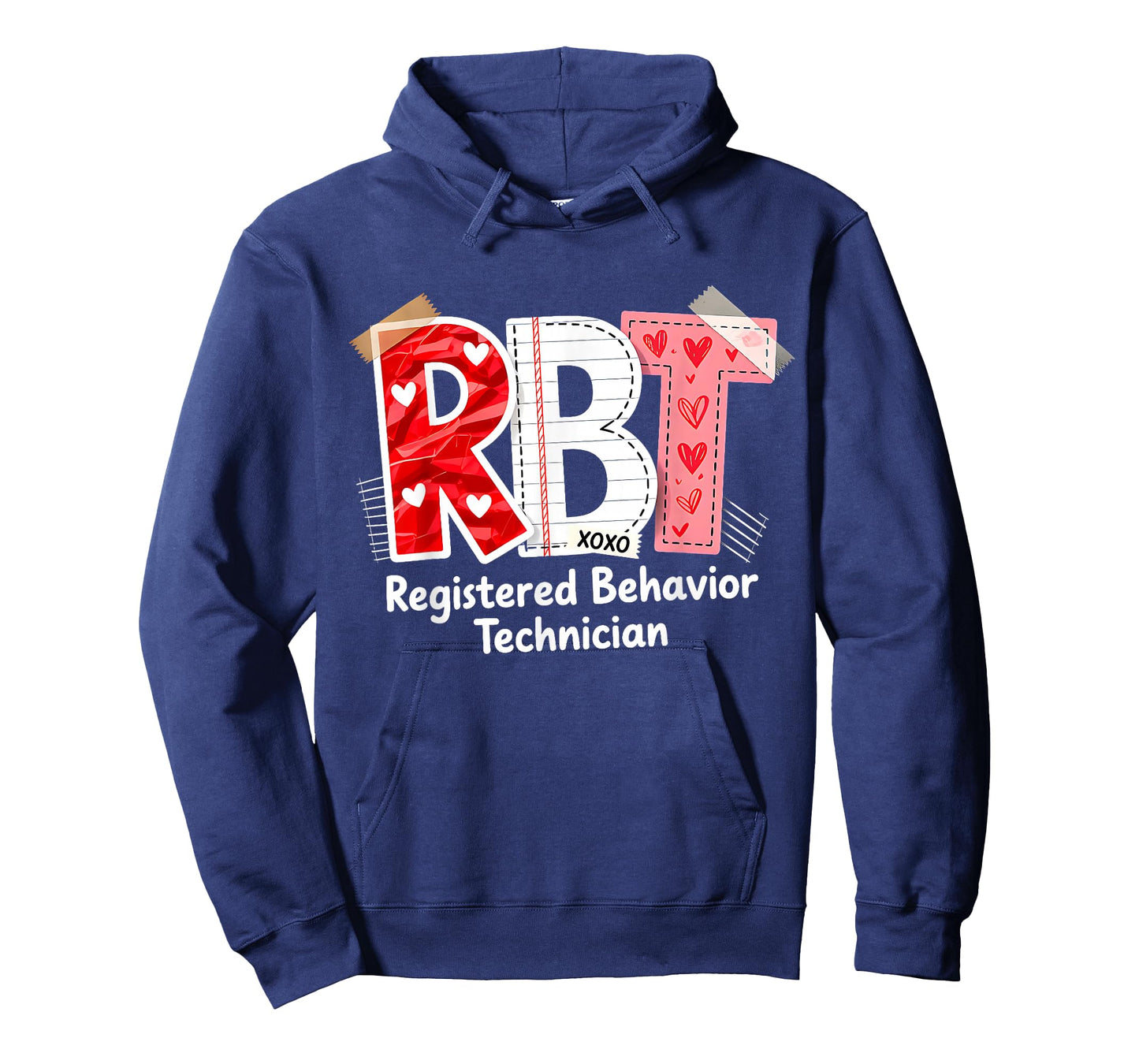 RBT Registered Behavior Technician Valentines ABA Therapist T-Shirt