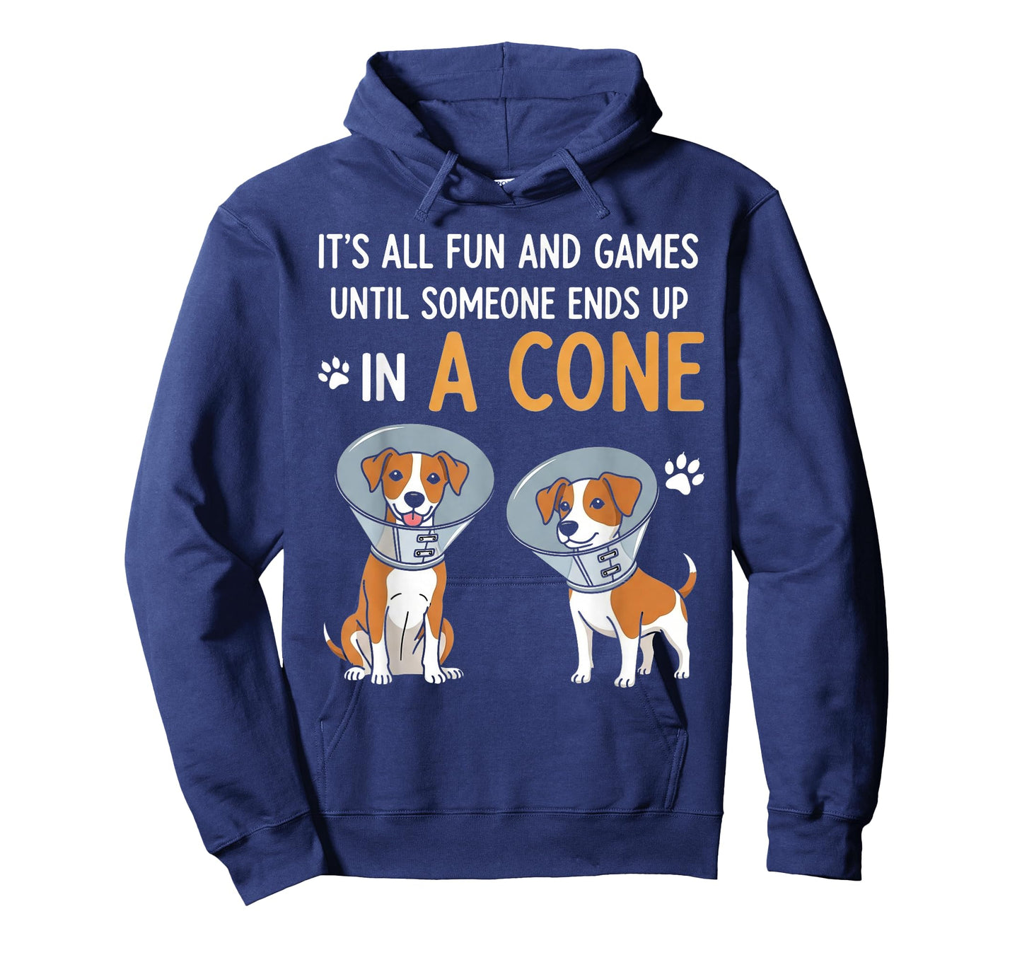 Veterinarian Funny Dog Cone Humor Vet Life Animal Doctor T-Shirt