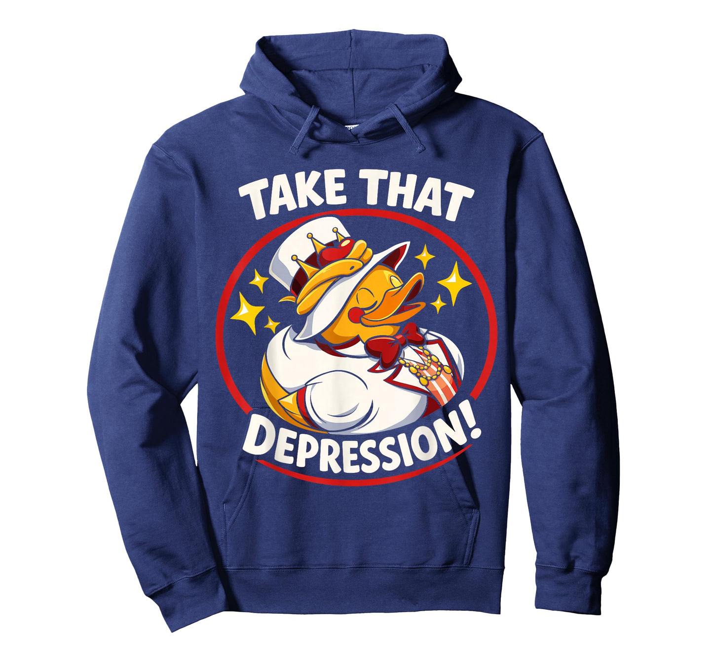Take That Depression Funny Rubber Duck T-Shirt