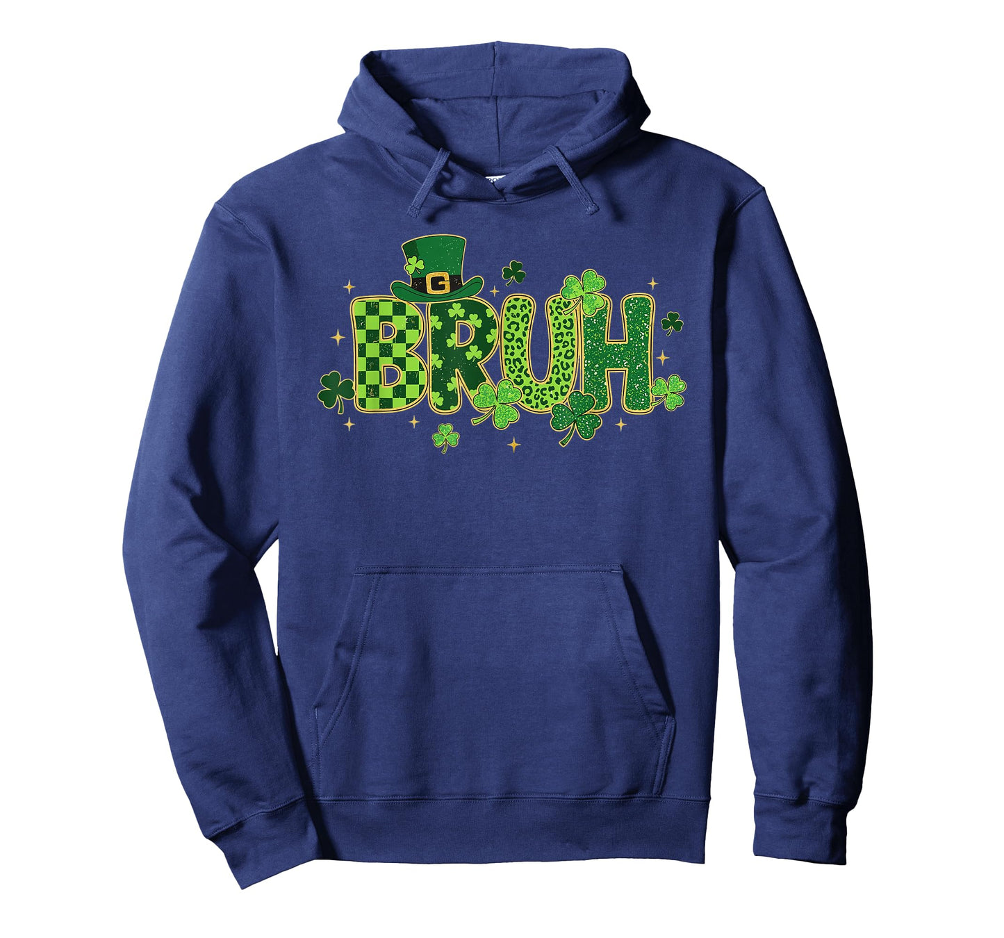 Bruh St Patricks Day Teens Boys Kids Funny Saint Pattys T-Shirt