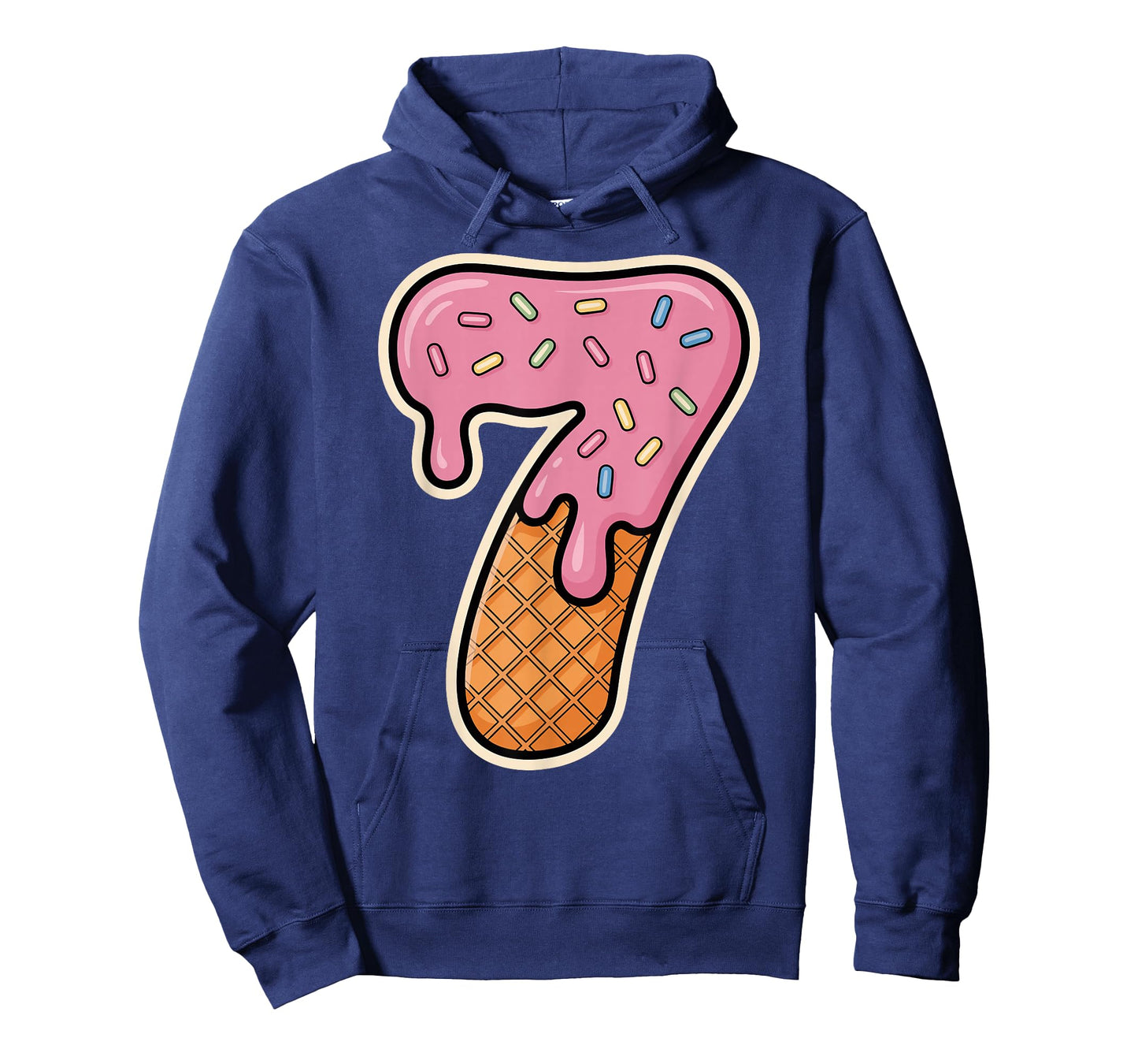 67 Halloween Costume Duo Matching Number 6 and 7 Ice Cream T-Shirt