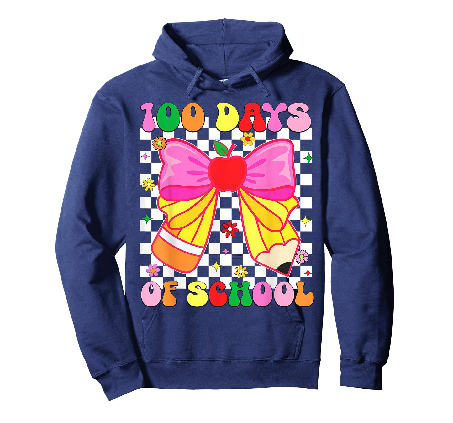 100th Day of School Coquette Bow Pencil 100 Days of School T-Shirt