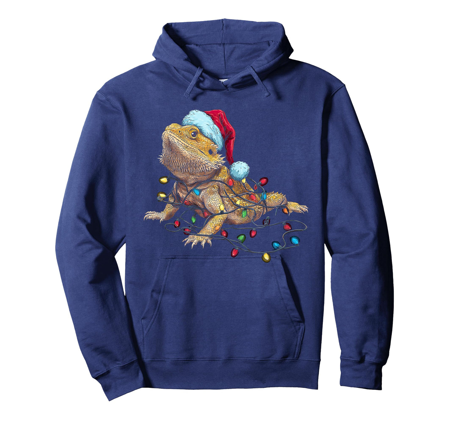 Funny Bearded Dragon Christmas Graphics Animal Lights Lover T-Shirt