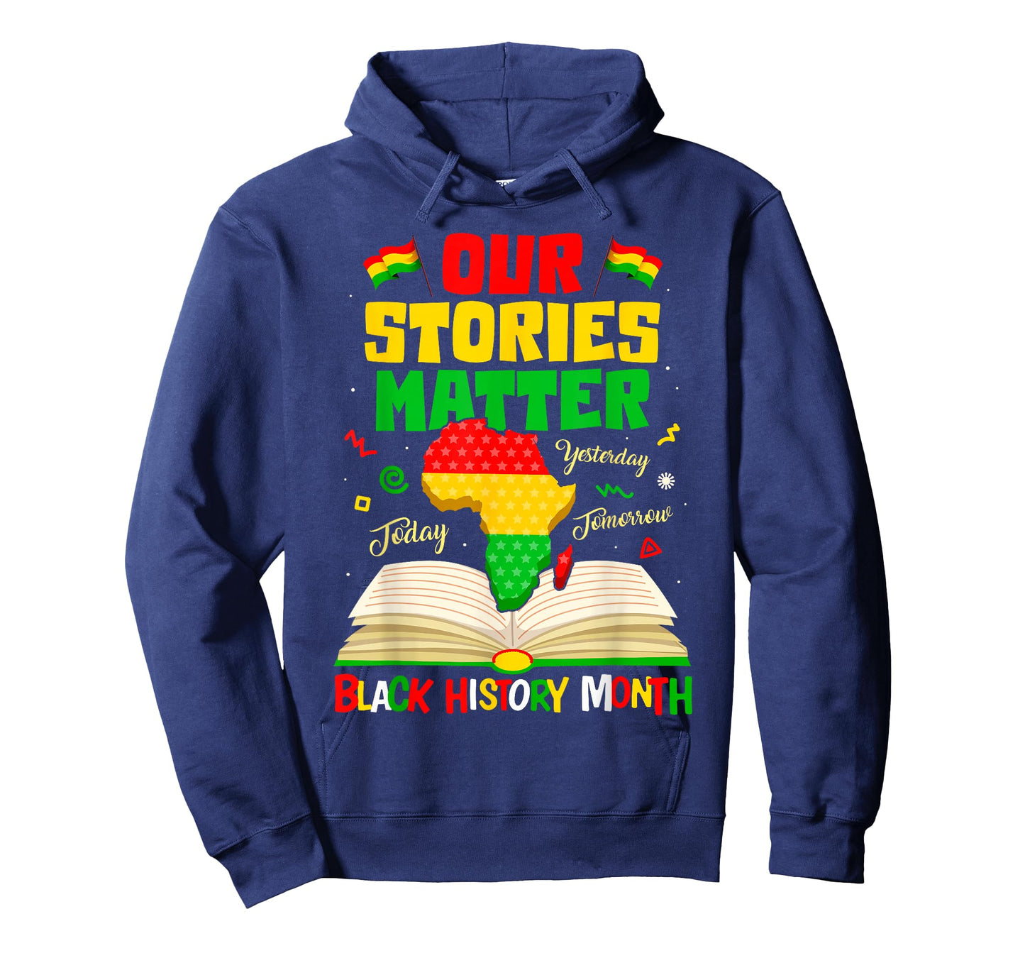 Black History Month Our Stories Matter Inspirational Saying T-Shirt