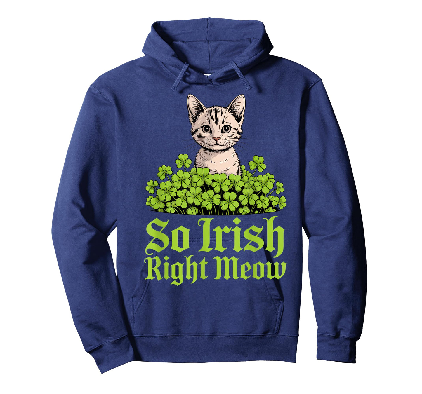So Irish Right Meow Cat Lovers St. Patrick's Day Cute Humor T-Shirt