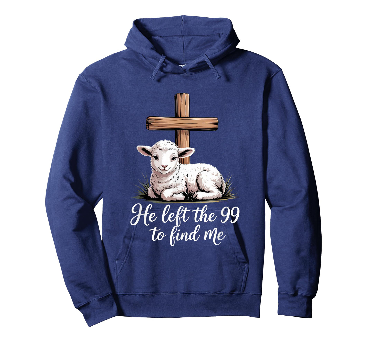 He Left The 99 to Find Me for Lover Sheep Christian T-Shirt