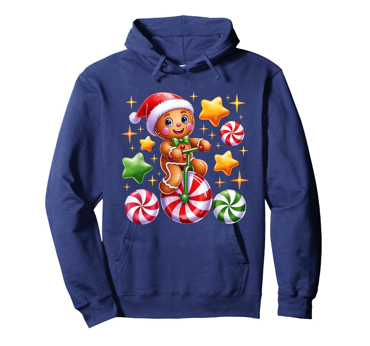 Gingerbread Peppermint Wonderland Delight T-Shirt