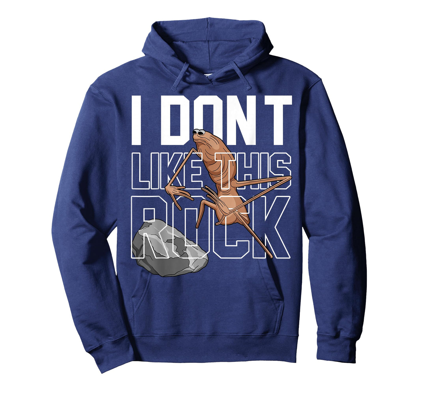 Marcus The Worm I Don't Like This Rock Funny Meme Brain Rot T-Shirt