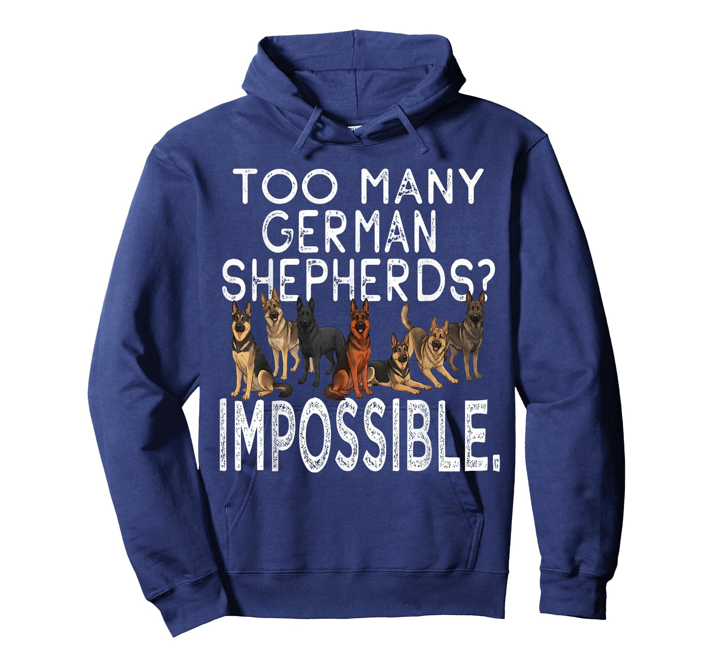 Funny German Shepherd Designs for Dog Owners and Fans T-Shirt
