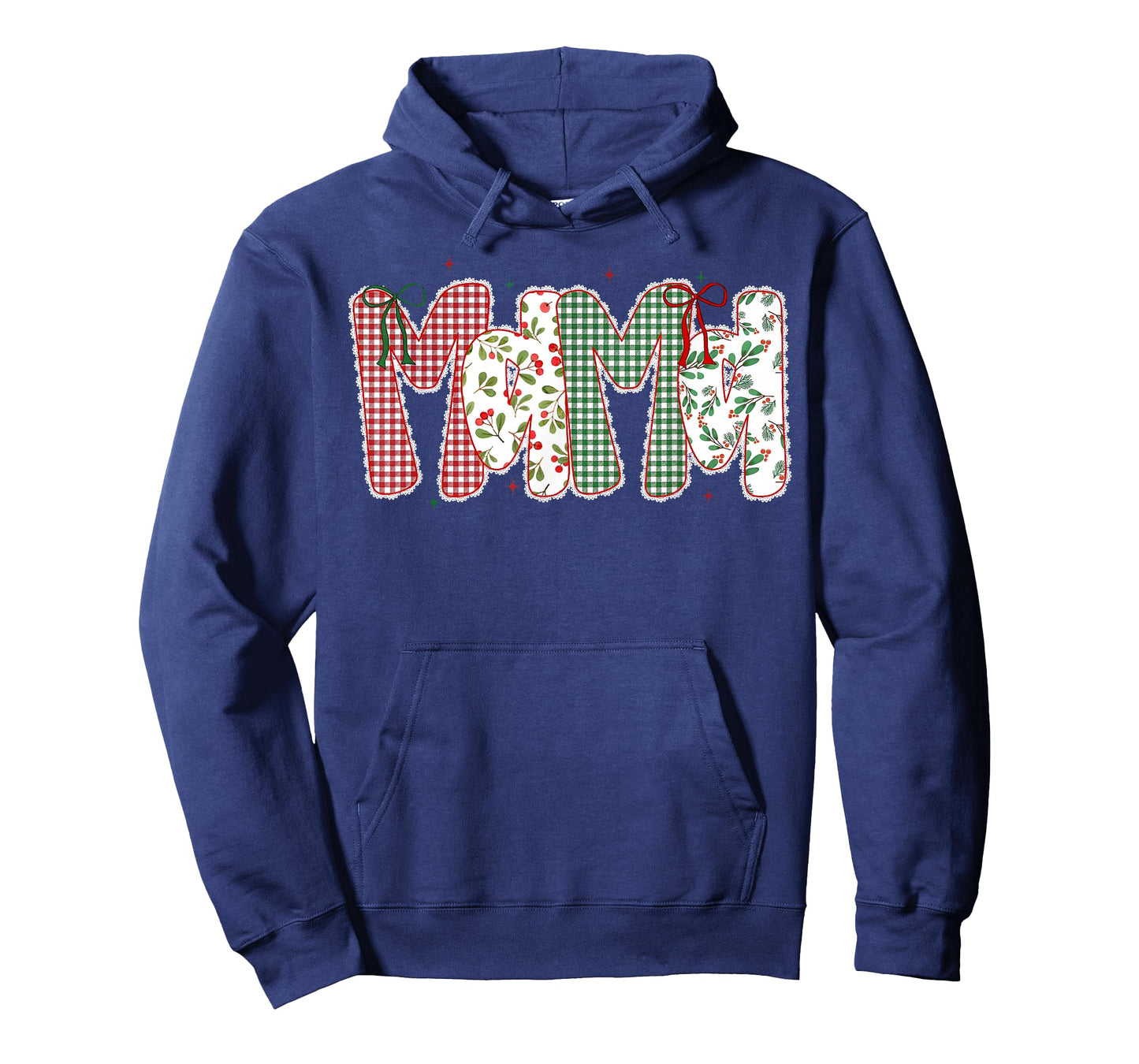 Mama Coquette Bow Xmas Pajamas Holiday Merry Christmas Mom T-Shirt