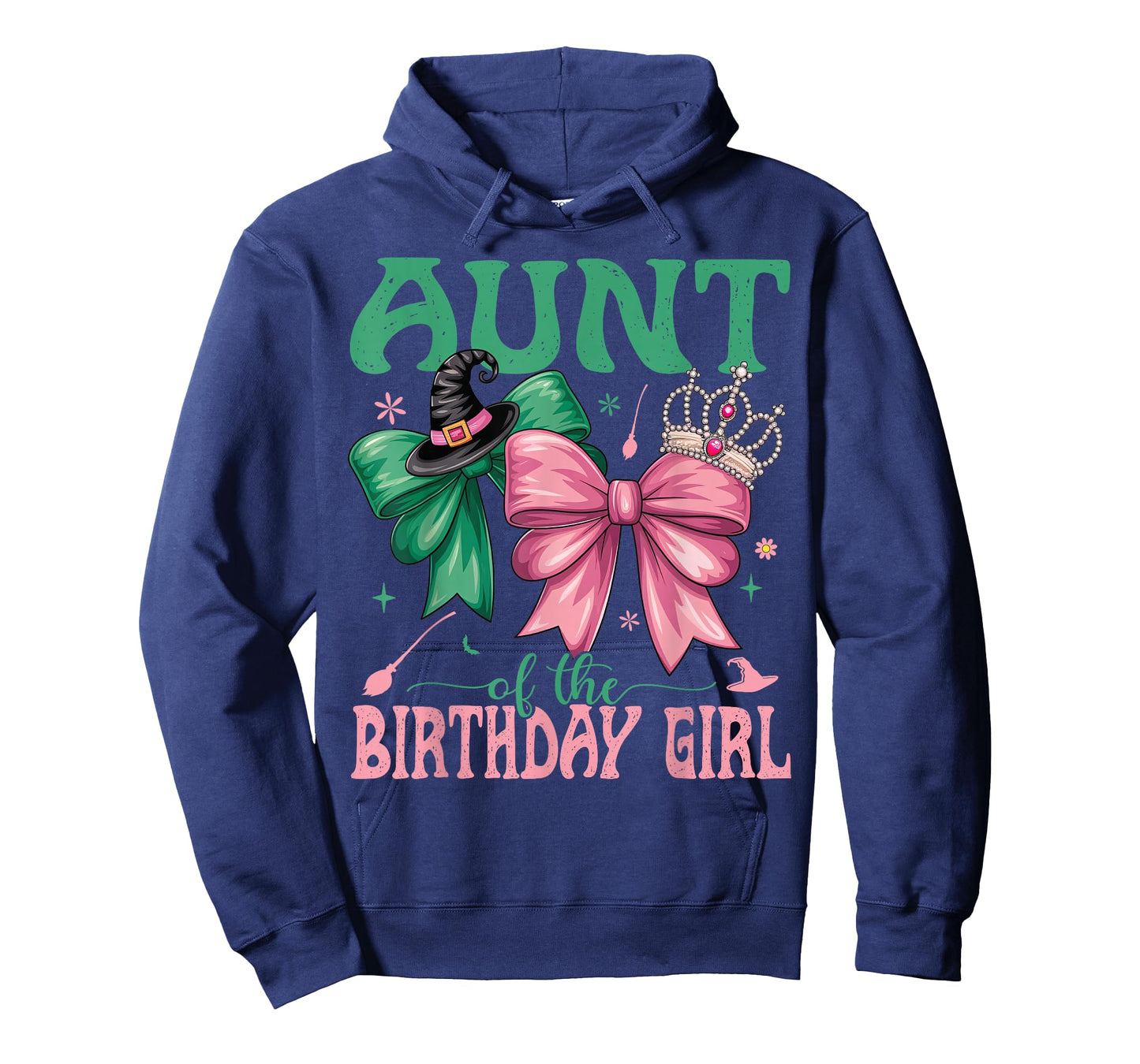 Aunt of The Birthday Girl Matching Witch Family Bday Part T-Shirt