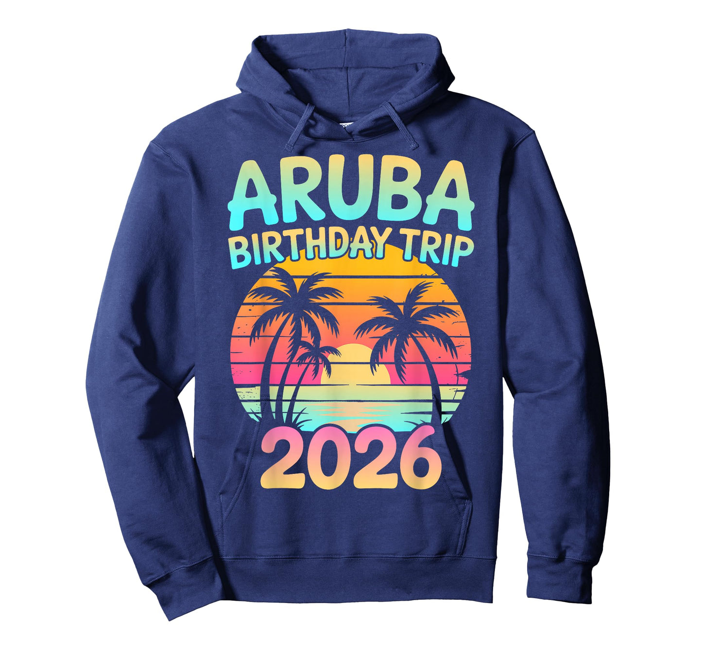 Aruba Birthday Trip 2026 Caribbean Beach Sunset T-Shirt