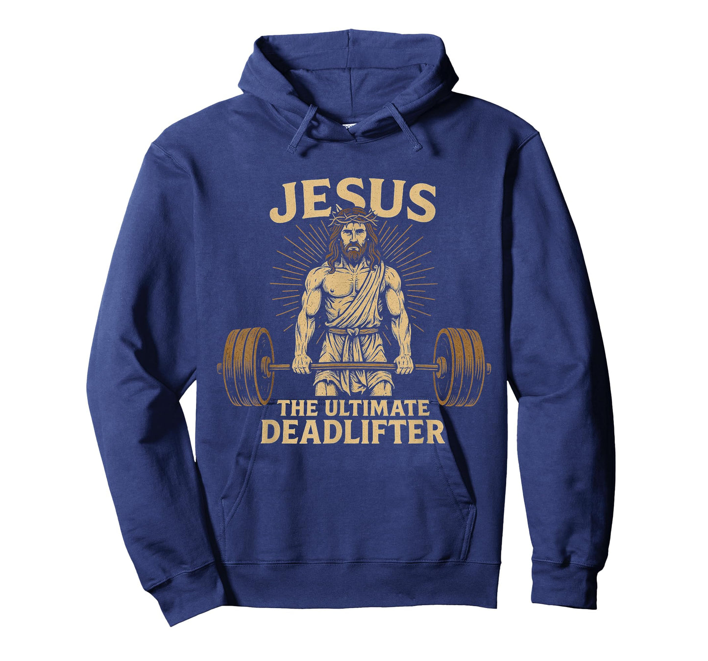 Jesus The Ultimate Deadlifter Christian Fitness T-Shirt