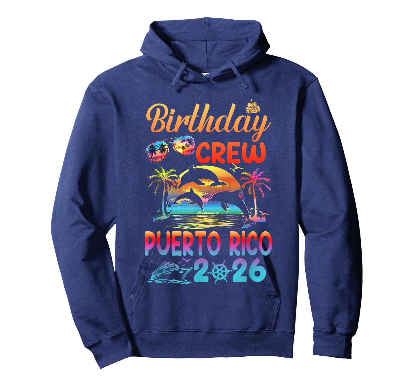 Puerto Rico Birthday Trip Vacation 2026 Matching Group T-Shirt
