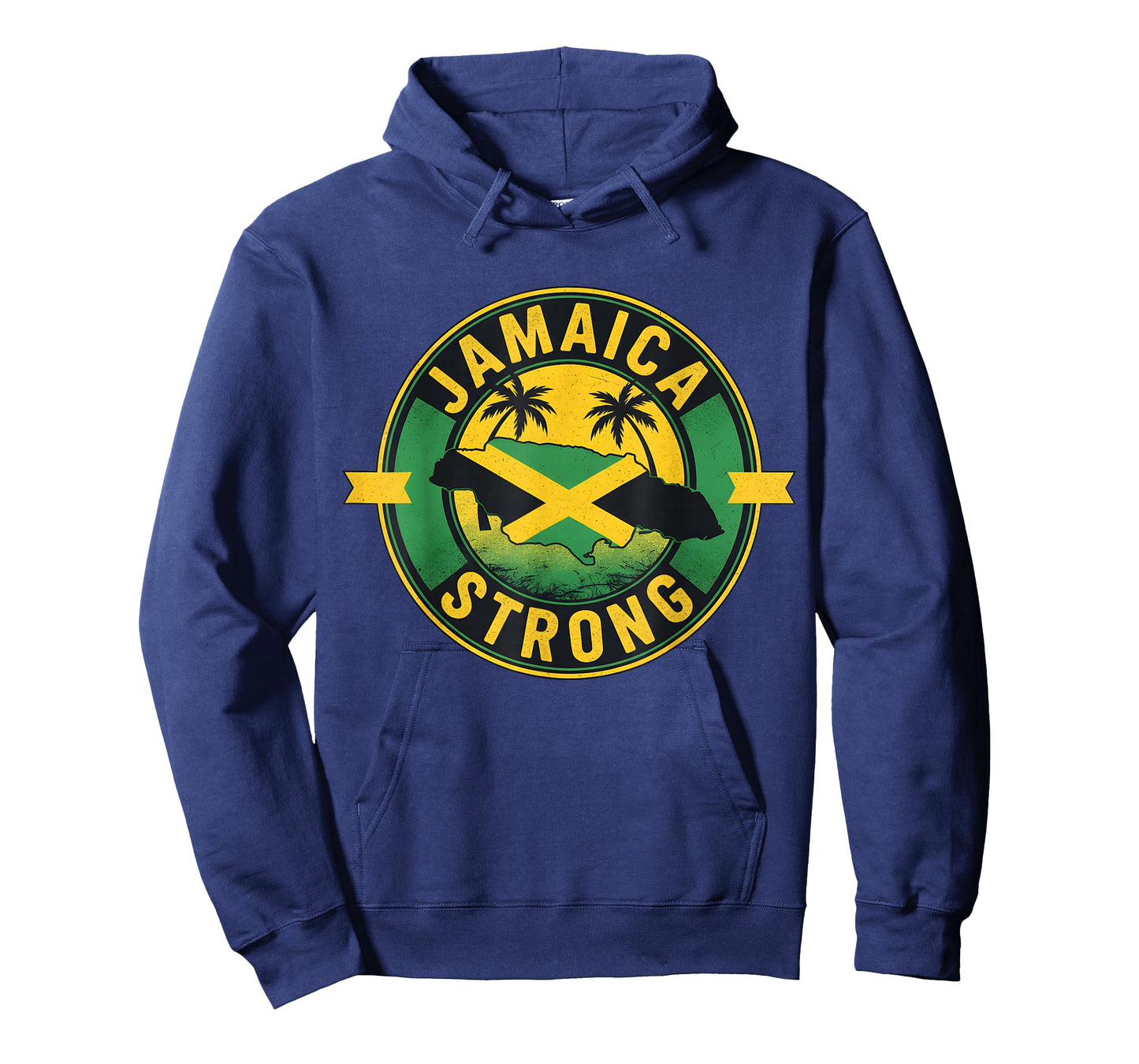 Jamaica Strong I Love Jamaican Flag Heart Women Men T-Shirt