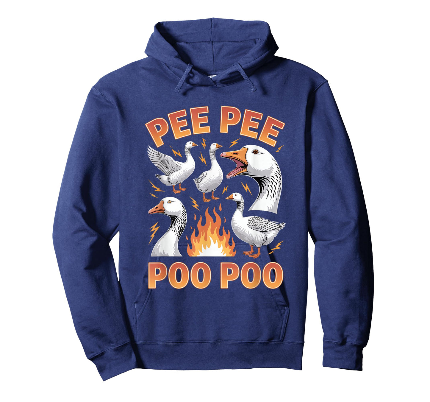 Pee Pee Poo Poo Goose Meme Unwearable Aduld Humor T-Shirt