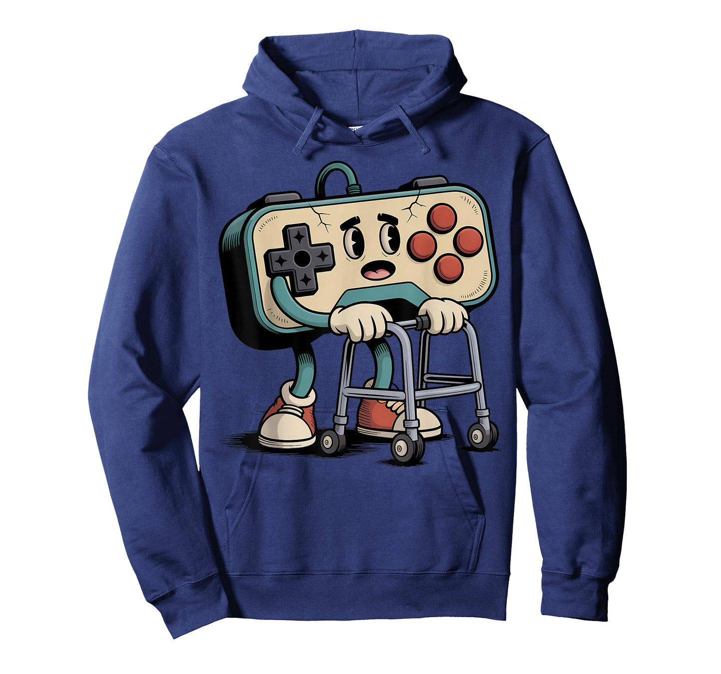 Retro Funny Old Gamer 80s 90s Classic Video Game Humor Style T-Shirt