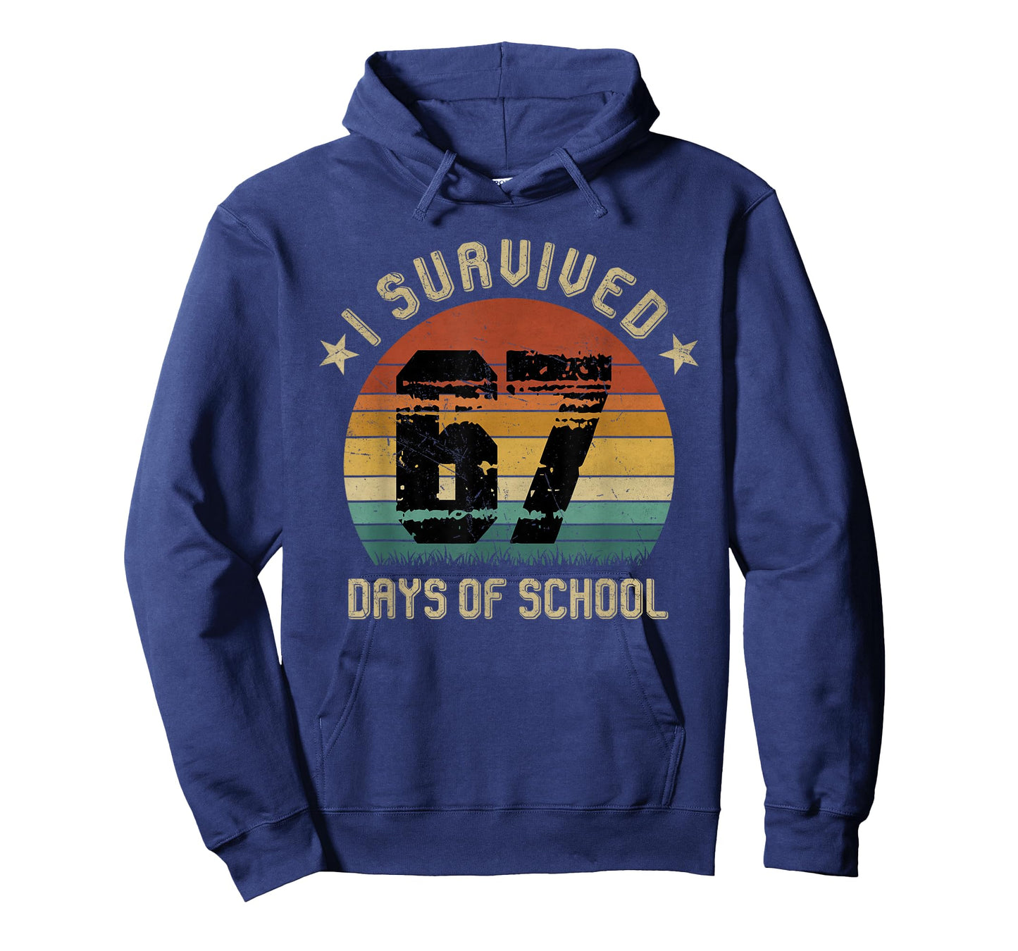 I Survived 67 Days of School Six Seven Teachers Students T-Shirt