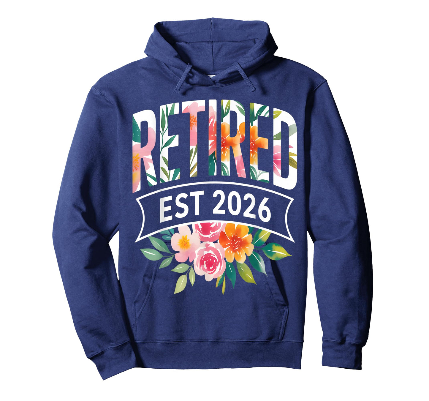 This Girl is Retired Est 2026 Women Retirement Floral Design T-Shirt