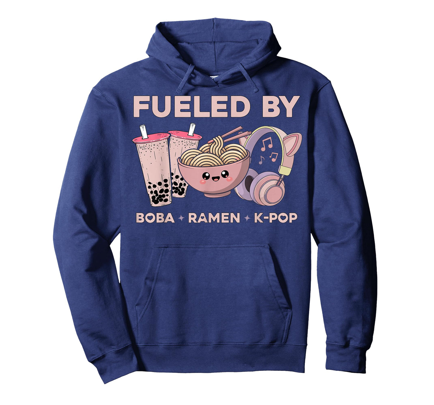 Ramen Kpop Fueled by Boba Ramen K-Pop Kawaii K Pop T-Shirt