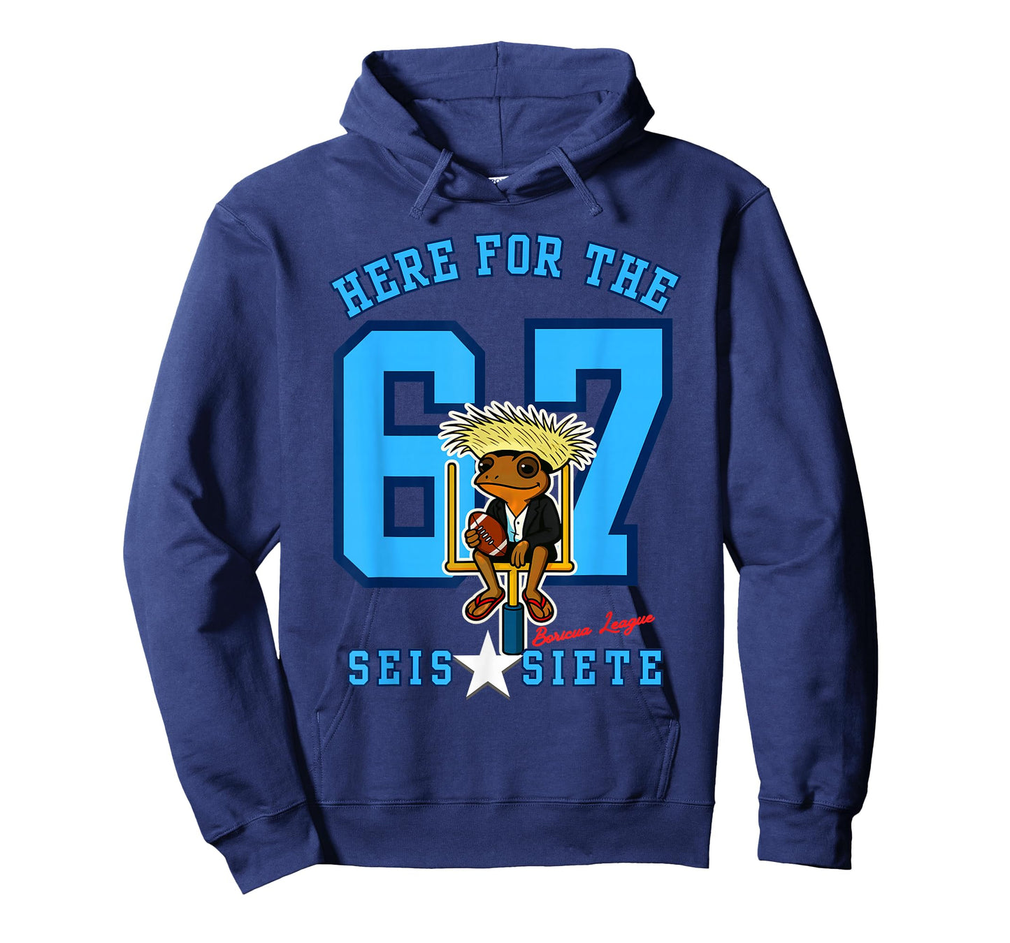 Coqui Puerto Rico Game Day Football Here for The SEIS Siete T-Shirt