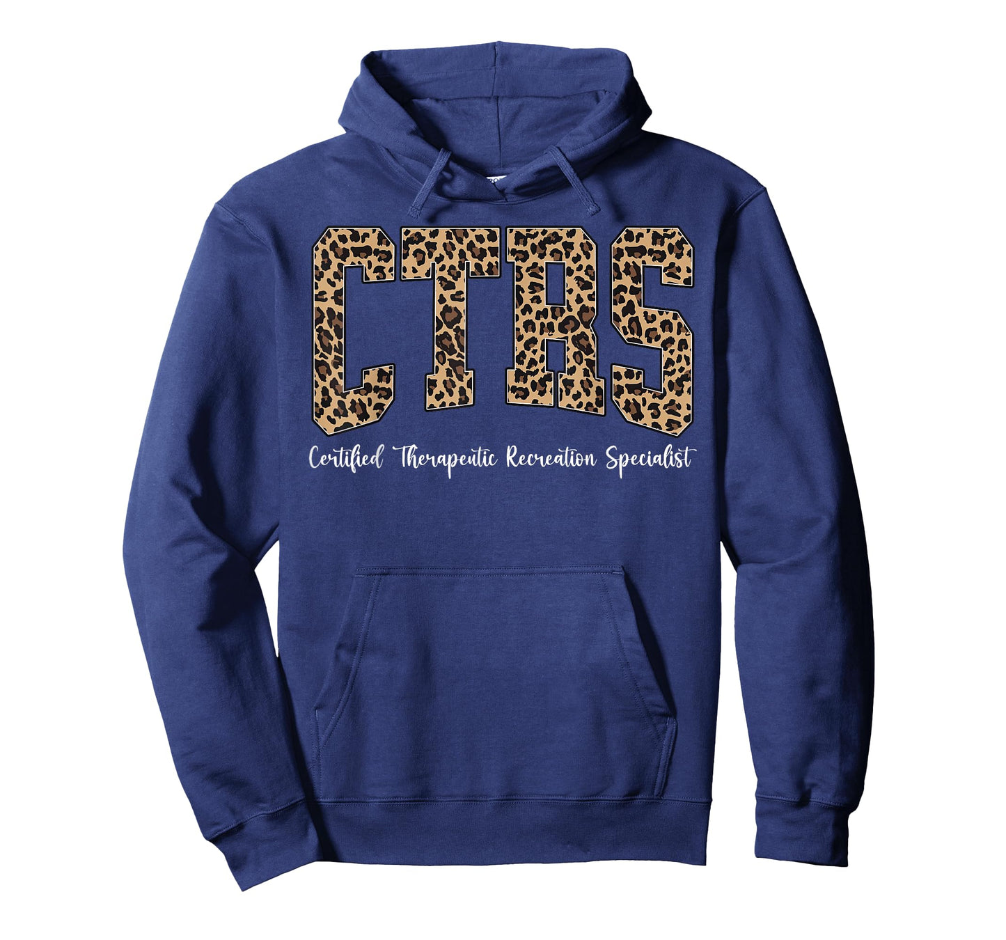 Leopard CTRS Certified Therapeutic Recreation Specialist T-Shirt