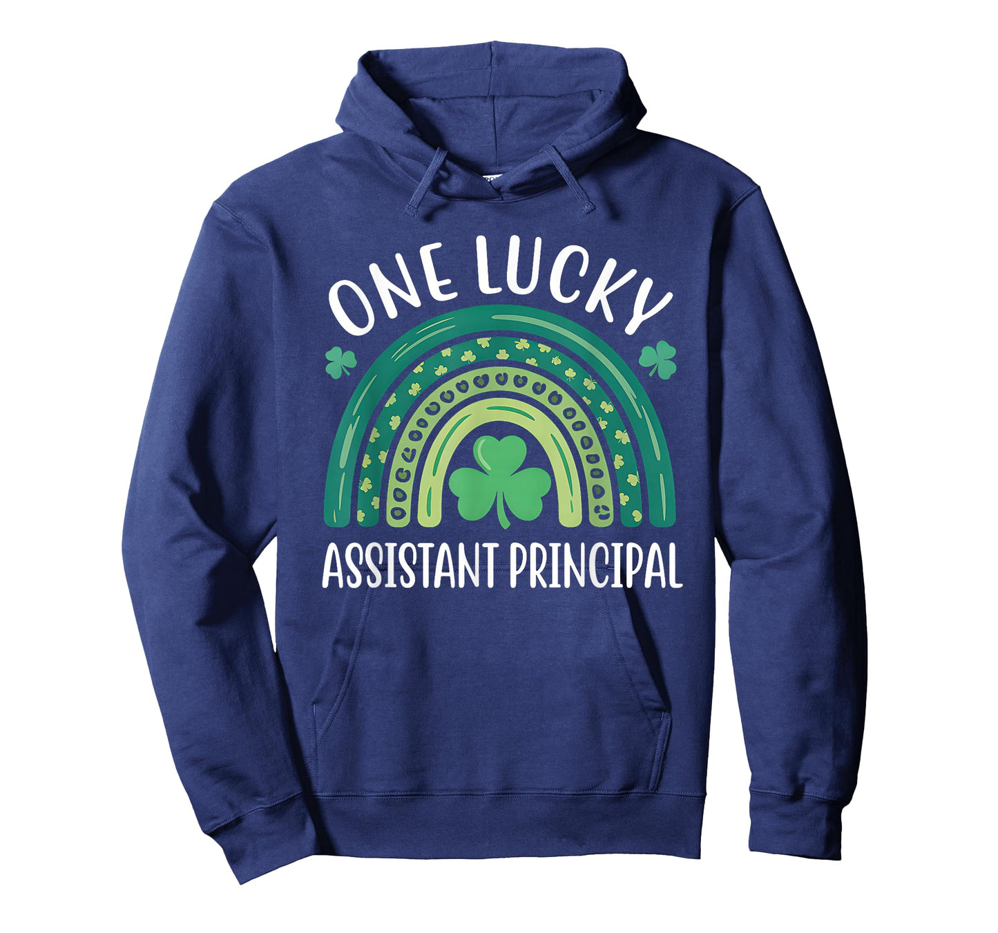 One Lucky Assistant Principal St Patricks Day Women Rainbow T-Shirt